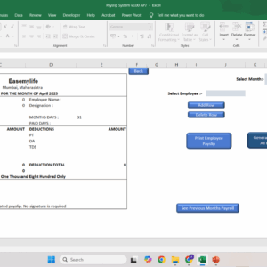 Payslip Generation System